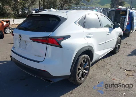 2018 Lexus Nx 300 F Sport from USA, damaged, VIN JTJYARBZ6J2090984